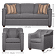 thumbnail image 4 of Juego De Living 3-1-1 VENECIA Gris Lino, 4 of 4
