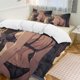 thumbnail image 1 of Attack on Titan Anime Home Bed 3-piece Set Classic Japanese Anime Polyester Wash Student Dormitory Set, 1 of 5