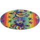 thumbnail image 1 of Osos Bailarines Alfombra Redonda de Felpa Coral, Antideslizante, No Desprende Pelusas, Lavable y Duradera para Salón, Dormitorio y Habitación de Niños 60cm, 1 of 6