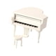 thumbnail image 5 of Accesorios De Casa De Mu?ecas En Miniatura Caja De Música De Piano Para El Cumplea?os De San Valentín Blanco, 5 of 5
