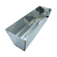 Magideal - Sartén De Barro Multifunción, Herramienta Manual De Acero Inoxidable, Resistente Al Óxido, Resistente A Las Fugas, Para Paneles De Yeso, Enyesado Para 16 Pulgadas