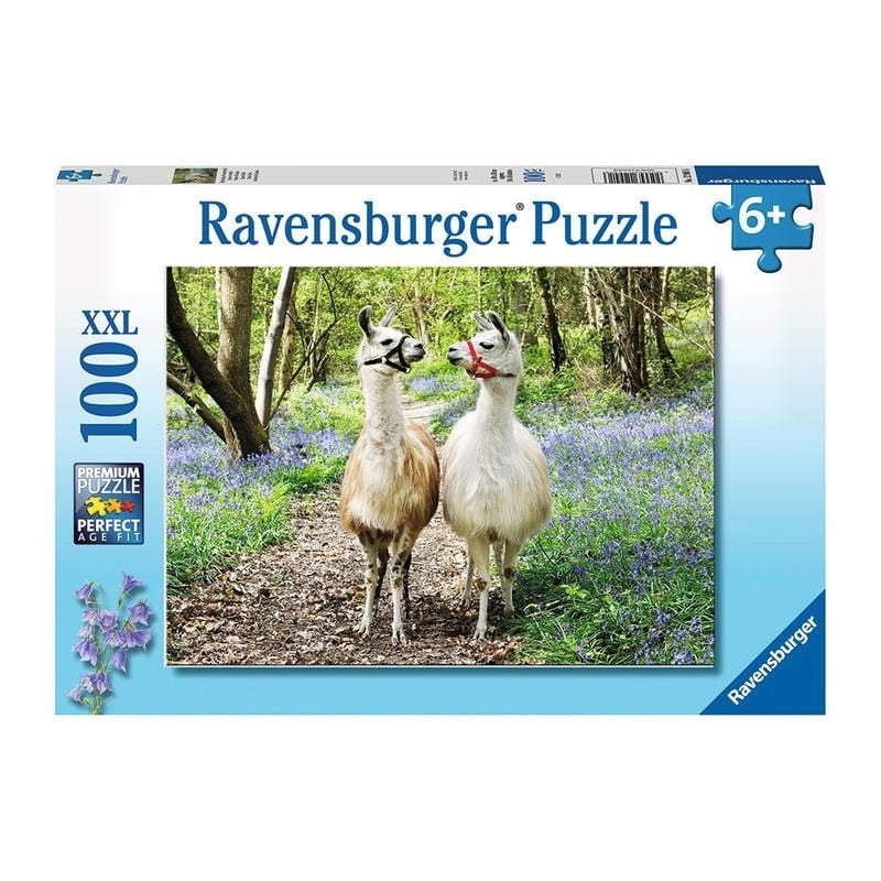 Ravensburger - Puzzle Xxl Llama Love 100 Piezas