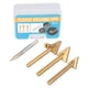 thumbnail image 1 of Puntas De Repuesto De 4 Uds. Cabezal De Cobre Triangular Duradero Para Reparar El Hogar, 1 of 5