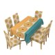 thumbnail image 1 of Mantel Antimanchas con 6 Fundas de Silla 140 x 220 cm - Mándalas, 1 of 2
