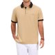 thumbnail image 1 of INSPIRE CHIC Camisas de Polo de Golf de Verano para Hombre con Cuello en Contraste y Bolsillo de Manga Corta 2XL Caqui, 1 of 6