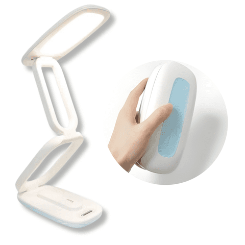 Genérica - Lámpara Escritorio Lectura Plegable Inalámbrica Portátil