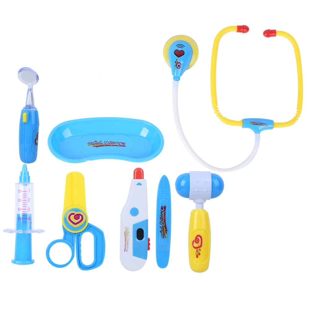 Set de juego Doctor Kit Jovow Pretend con carrito y estetoscopio para niños de 3 a 8 años | en línea Set de juego Doctor Kit Jovow Pretend con carrito y estetoscopio para niños de 3 a 8 años | en línea