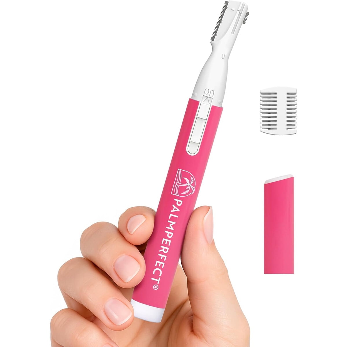 Depiladora Facial Palmperfect Precisian Doble Uso Rosada