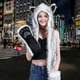 thumbnail image 3 of Gorro Kawai Con Orejas Y Bolsillo Unisex De Invierno, 3 of 8