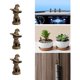 thumbnail image 1 of Set de 3 imanes decorativos vintage para bisagra de puerta con cabeza de gato, 1 of 7