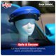 thumbnail image 4 of Face Shield Visor CHAOS Moto 10 Clear + 1 paquete de casco, 4 of 8