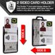 thumbnail image 3 of Porta Credenciales ID Stronghold de 2 Tarjetas con Bloqueo RFID - Pack de 5, 3 of 7