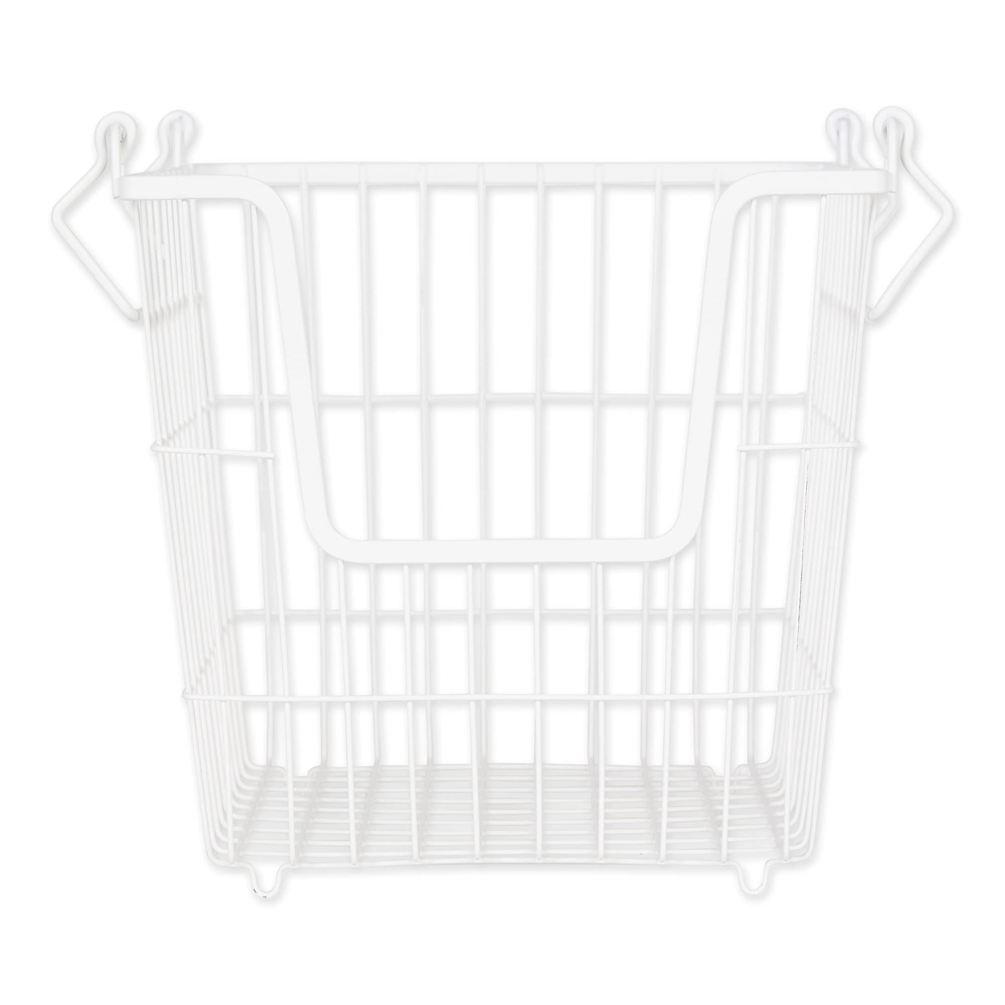 Caja Organizadora De Malla Metálica Dii 28 X 28 X 28 Cm Blanca
