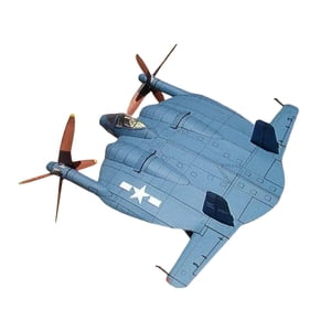 Magideal - Avión Modelo Kit De Avión De Combate Soviético Rompecabezas 3D Manualidad Papel Coleccionable Decorativo Adecuado Para Regalos Ornamentos De Escritorio Aficionados Colección