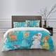 thumbnail image 1 of Frozen Bedding Sets Bed Cartoon Duvet Cover Lightweight 3 Piece Bet Sets for Kids Boys Girls, 1 of 4
