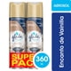 thumbnail image 1 of Desodorante Ambiental Aerosol Encanto de Vainilla Lata Pack 2 Un, 2 Un x 360 ml c/u, 1 of 3
