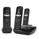 thumbnail image 1 of Teléfonos inalámbricos Gigaset A694A Trio con contestador automático negro, 1 of 7
