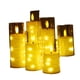 thumbnail image 3 of Set 6 velas led luz cálida transparente 15 cm, 3 of 3