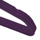 thumbnail image 3 of Perchas para niños Casafield de terciopelo, tamaño 14, color morado (paquete de 50), 3 of 7