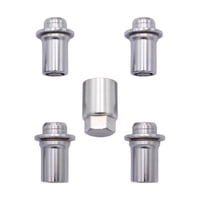 Magideal - 00276-00901 Juego De Bloqueo De Rueda De Aleación, Fácil De Instalar, Piezas De Reparación, Reemplaza Accesorios De Ensamblaje, Repuestos, Juego De Tu