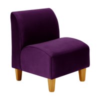 Bodevir - Poltrona Soft 1C Felpa 04 Morado