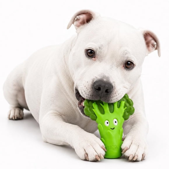 Juguete para perro HAPPY STAFFY Chewzilla Brócoli Nylon Ultra‑Resistente