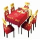 thumbnail image 1 of Mantel +fundas sillas diseño Navidad, 1 of 3