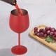thumbnail image 3 of Pack 2 Copas De Vino Acero Inoxidable 540ml - Rojo, 3 of 4