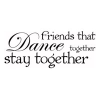 Rienda Libre Graphics - Decomural Friends That Dance Together Ws-44009
