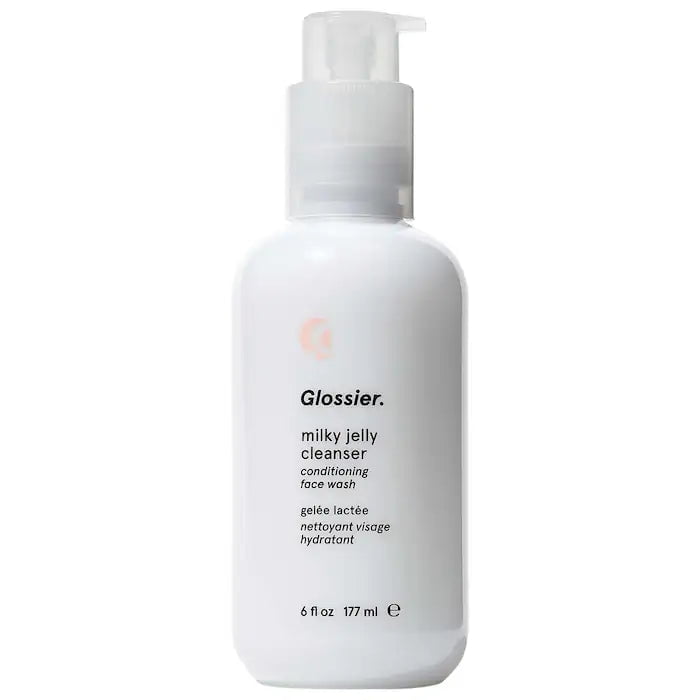 Glossier - Milky Jelly Gentle Gel Face Cleanser - 6 Fl Oz / 117ml