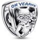 thumbnail image 1 of Charm Pandora Marvel Guardians of the Galaxy Rocket Raccoon & Groot Emblem, 1 of 2