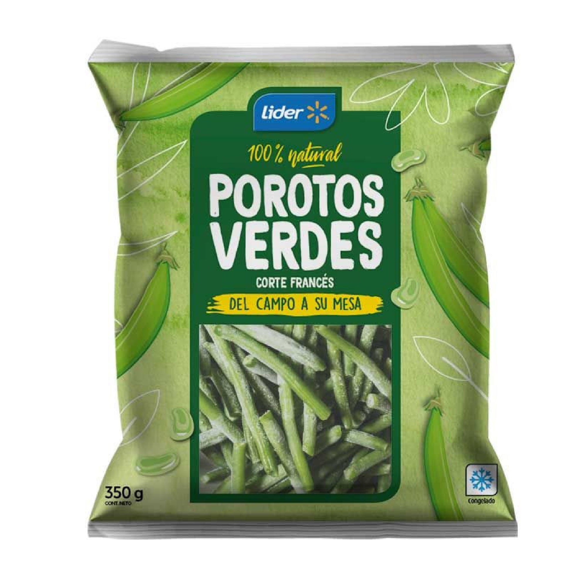 Porotos Verdes Corte Francés 350 g Lider