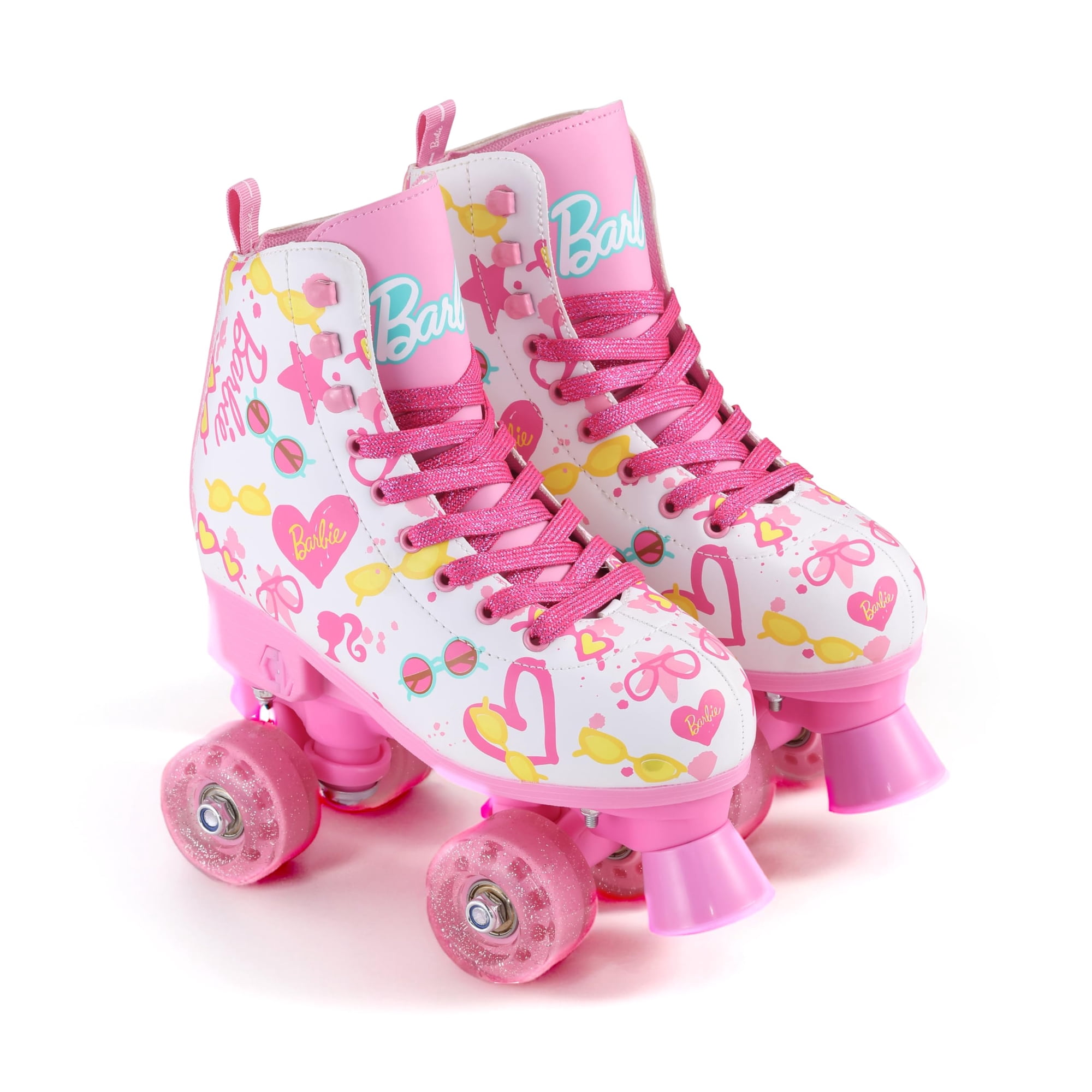 Patines Barbie Ajustables De 12 A 2 Tallas Para Niñas