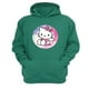thumbnail image 1 of Polerón Canguro Gatita Kitty Verde Aguamarina Talla M Unisex, 1 of 3