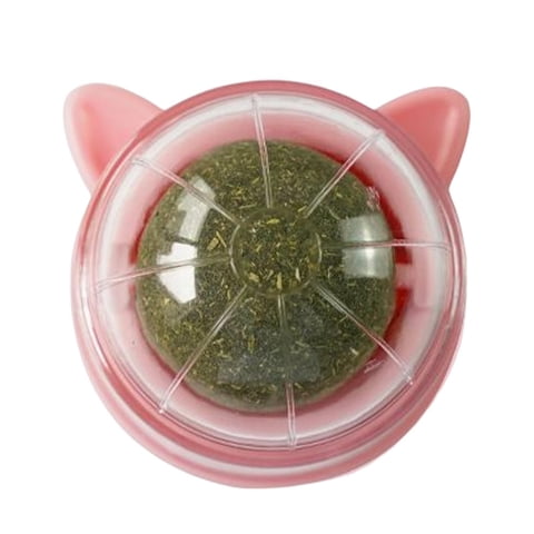 Magideal - Juguetes De Bola De Hierba Gatera Molienda En El Suelo Lamer Bola De Energía Snack Juego Broma Gato Mascota Estilo G