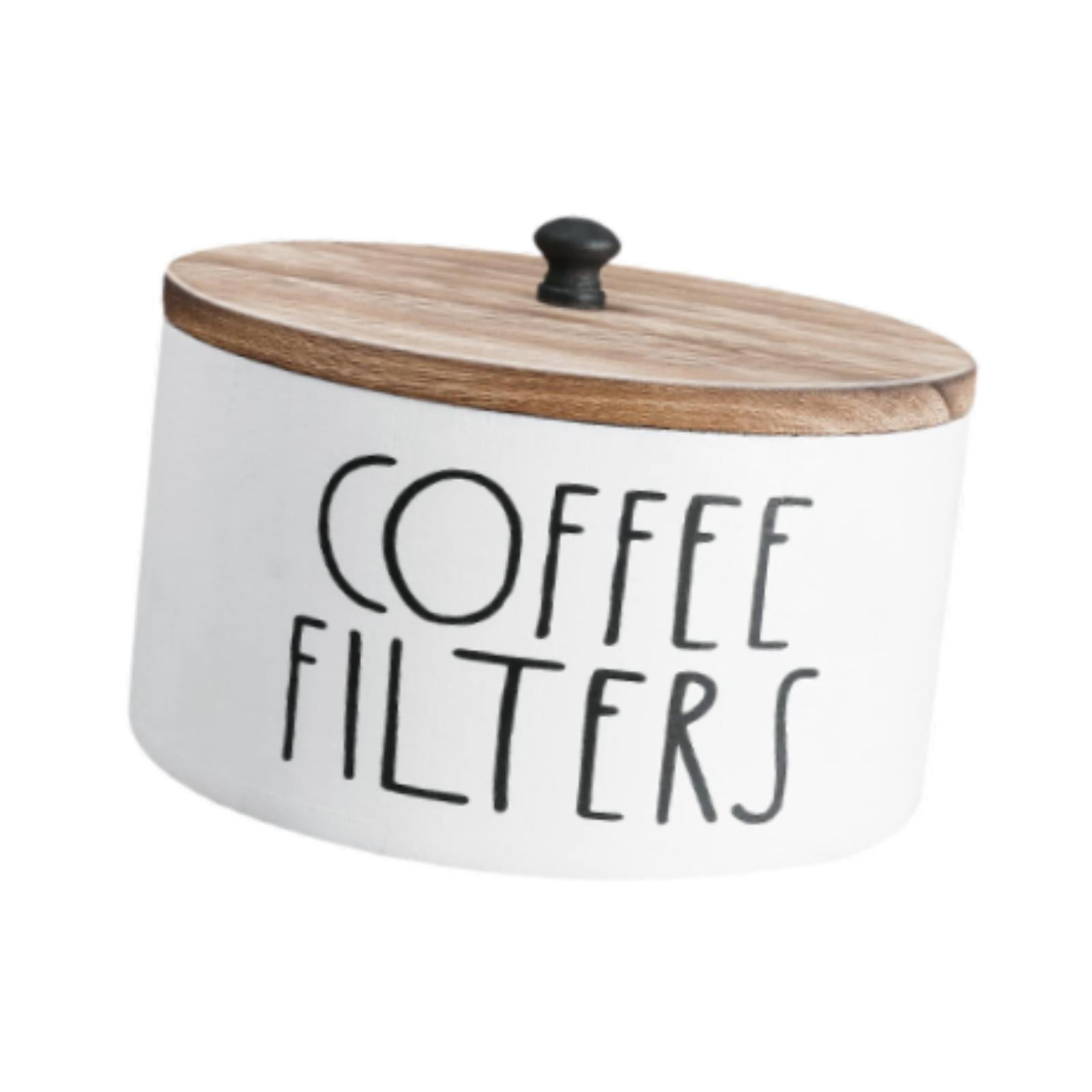 Magideal - Portafiltros De Café, Contenedor Para Filtros De Café, Accesorios De Café, Estuche, Contenedor De Almacenamiento, Soporte Para Papel De Filtro De Café