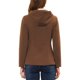 thumbnail image 3 of INSPIRE CHIC Abrigo Duffle con Cierre de Cremallera para Mujer, Anorak con Capucha Recortada, Talla L, Marrón Oscuro, 3 of 6