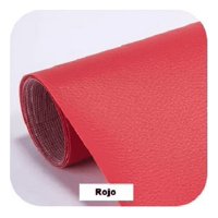 Kimale - Parche Adhesivo Cuero Impermeable 30X20Sofás Reparación Rojo