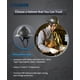thumbnail image 3 of Casco de seguridad Hard Hat LANON Full Brim FRP, gris antracita, 3 of 9