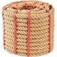 thumbnail image 2 of Cuerda de yute de 1 pulgada x 30mts, cuerda de cáñamo trenzada de yute resistente, cuerda manila para decoración del hogar, manualidades, columpio, barandilla, escalada, decoración, 2 of 8