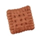 thumbnail image 4 of Cojines Traseros De Felpa, Alfombrilla Con Forma De Galleta, Muebles Gruesos Para Sala De Estar, Yoga, Marrón, 4 of 5