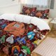 thumbnail image 2 of Gorilla Tag Bedding Set Duvet Cover Comfortable and Lightweight Cartoon Bedding 3 Piece Bed Set, 2 of 5