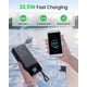 thumbnail image 3 of Power Bank DAOLOT, 5000 mAh, carga rápida, USB C, 22,5 W, color negro, 3 of 7