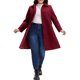thumbnail image 4 of GRACE & GRANDEUR Abrigos de Invierno para Mujer Tallas Grandes Chaquetas de un Solo Pecho Abrigos Largos 3X Burdeos, 4 of 8