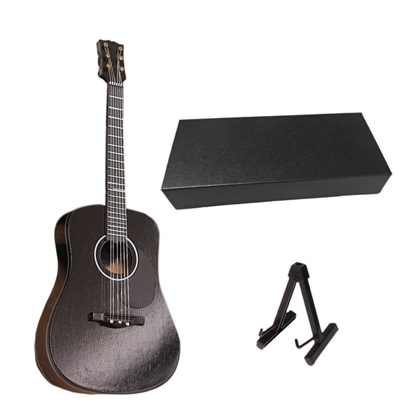 Guitarra Eléctrica de Modelo 1/6, Instrumentos Musicales para , Juguetes, Casa de , Sala de , Suministros de Paisaje C C