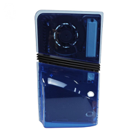 Genérico - Compatible Con Playstation 5 Pro Replacement Faceplate - Anti-Scratch Dustproof Cover Shell For Ps5 Pro Disc Edition Gaming Console-Azul Transparente