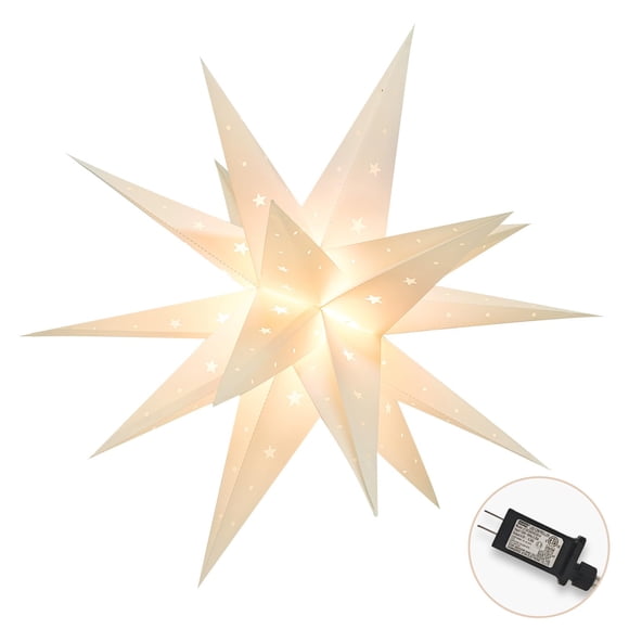 Luz Exterior Estrella Morava GALACOVE 18" con Temporizador