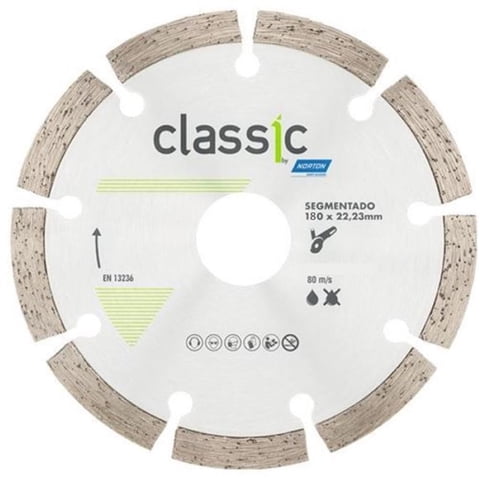 Norton - Disco Diamantado Classic Segmentado 7"" / 180X22.23Mm