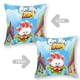 thumbnail image 2 of Om Nom Fundas de almohada de terciopelo con tema, regalos de funda de almohada, decoración para el hogar, cojín de lanzar, regalo de cumpleaños para fans y parejas.66*66cm., 2 of 6