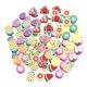 thumbnail image 1 of 100 Cuentas De Arcilla Polimérica De Varios Colores, Cuentas Espaciadoras De Frutas, Hallazgo De Joyería DIY, 1 of 5